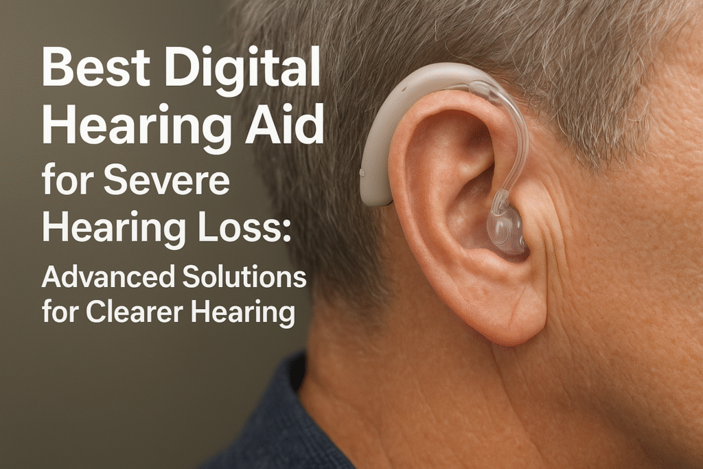 Best Digital Hearing Aid for Severe Hearing Loss