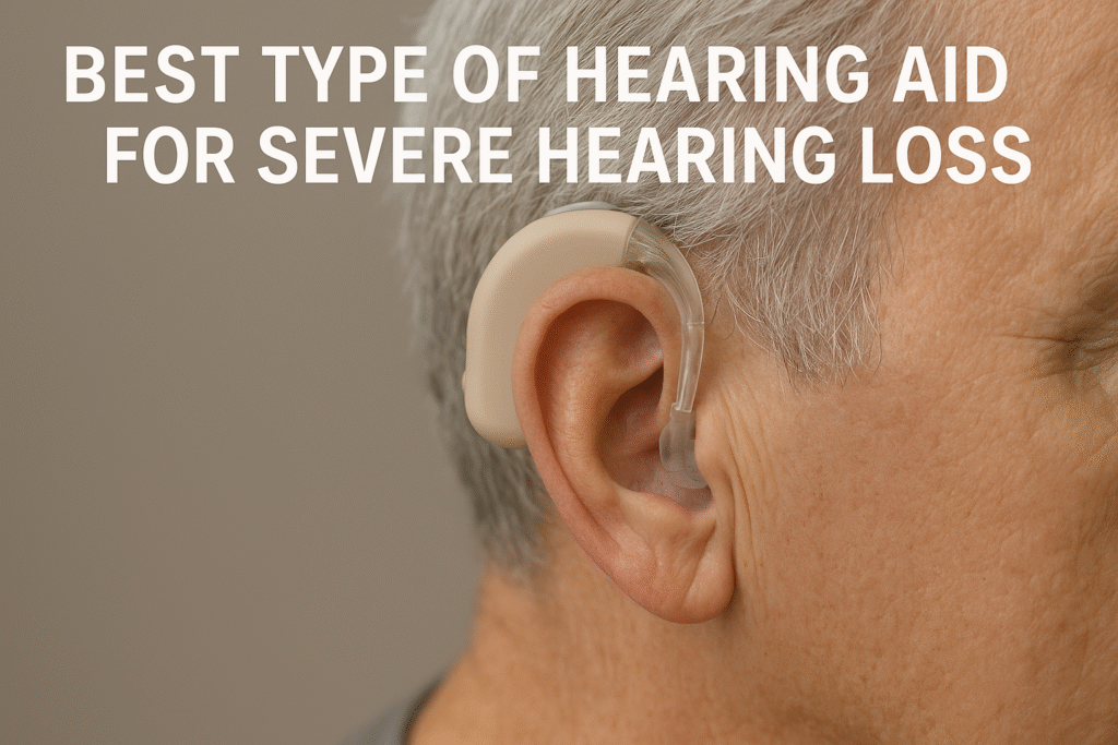 Best Type of Hearing Aid for Severe Hearing Loss