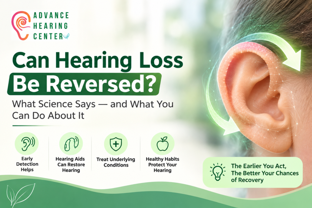 Can Hearing Loss Be Reversed.